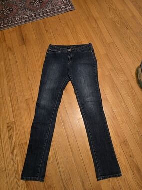 long tall sally Dark Wash Straight-Leg Women's Jeans